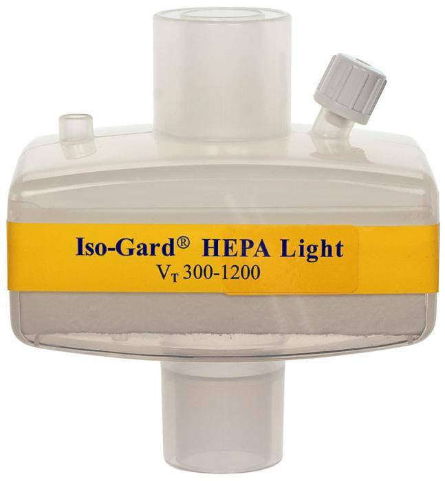 Gibeck Iso-Guard HEPA Filter Heat and Moisture Exchanger with Filter