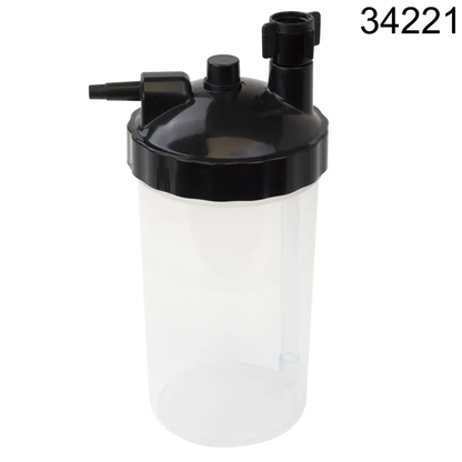 Bubble Humidifier Bottle 400 mL 6 PSI Adds Moisture to RX Oxygen